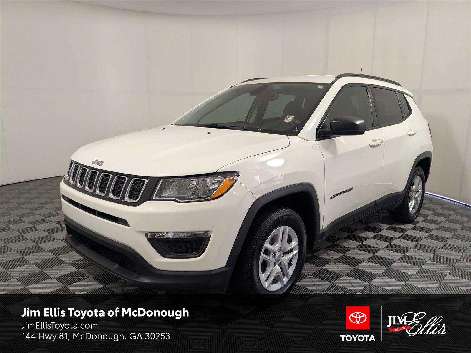 Used 2018 Jeep Compass Sport w/ Tech Group FWD image 1