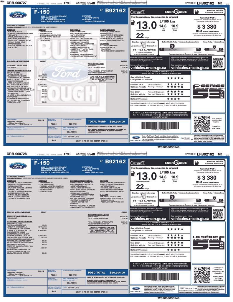Used 2020 Ford F150 XLT w/ Max Trailer Tow Package image 26