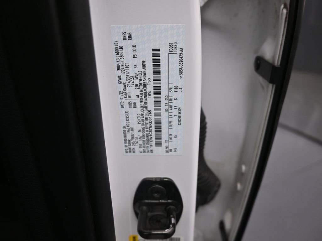 Used 2022 Ford F150 XL w/ Equipment Group 101A High RWD image 28