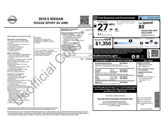 Used 2018 Nissan Rogue Sport SV w/ SV All-Weather Package image 51