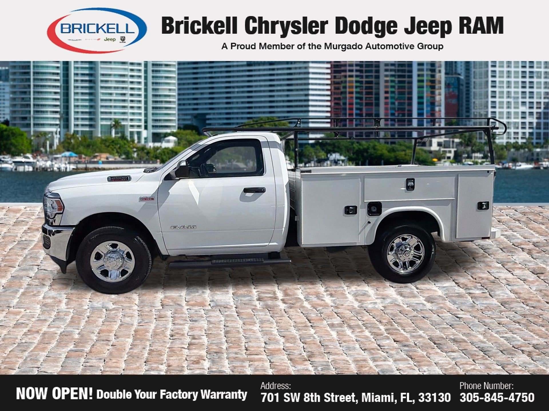Used 2021 RAM 2500 Tradesman w/ Chrome Appearance Group RWD image 2