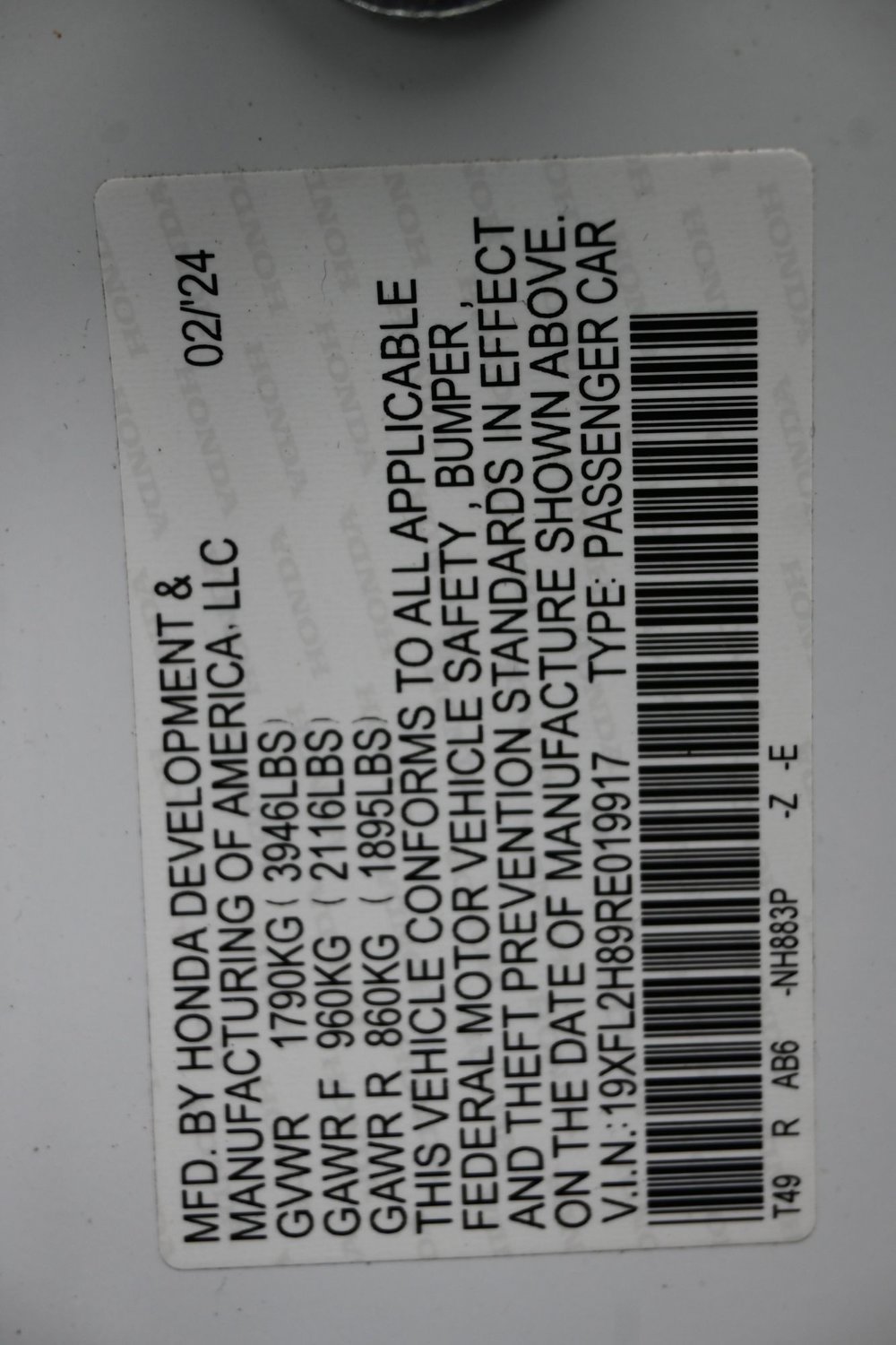 Used 2024 Honda Civic Sport image 24