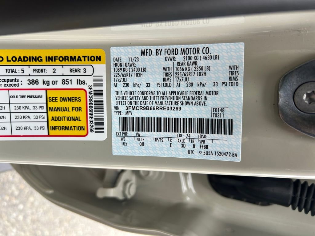 Used 2024 Ford Bronco Sport Big Bend image 34