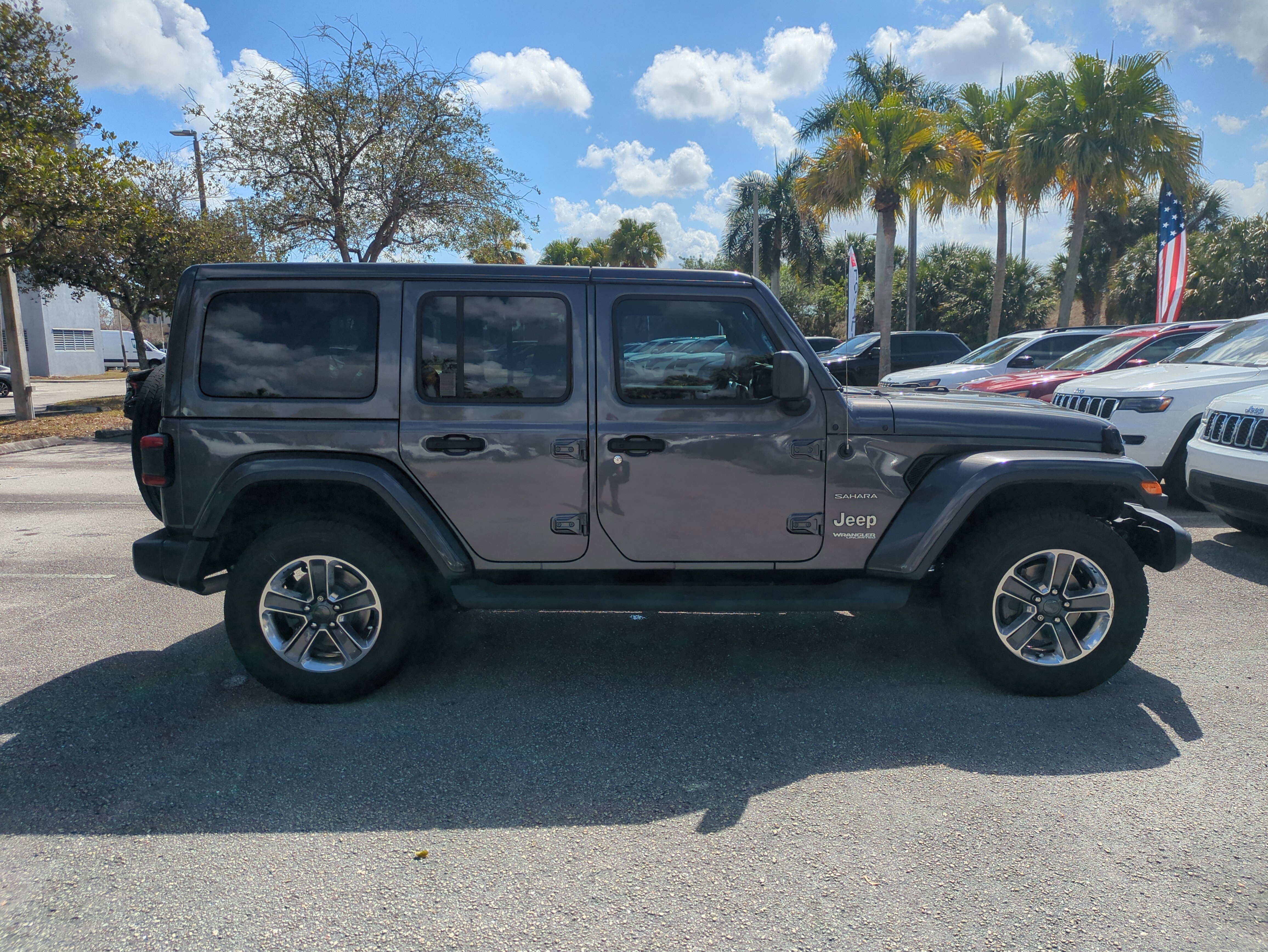 Used 2021 Jeep Wrangler Unlimited Sahara image 4