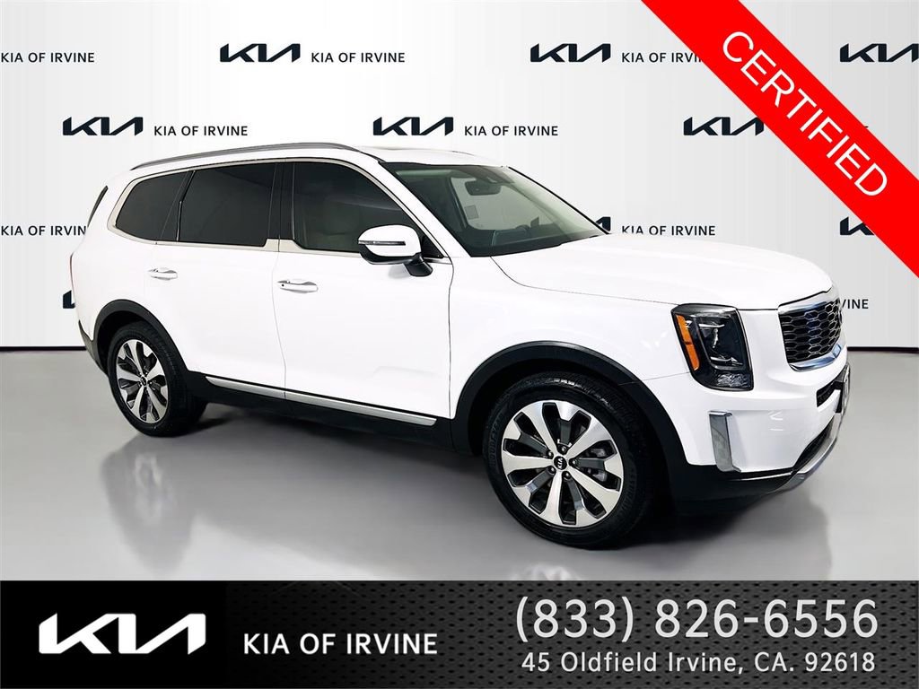 Certified 2020 Kia Telluride S w/ S 8 Passenger Seating Package