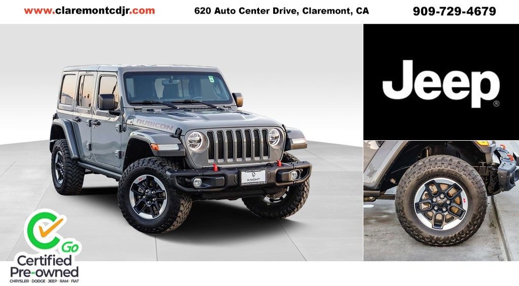 Certified 2022 Jeep Wrangler Unlimited Rubicon w/ Steel Bumper Group