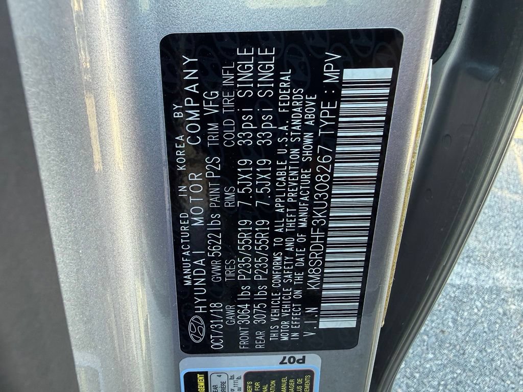 Used 2019 Hyundai Santa Fe XL AWD/4WD image 38