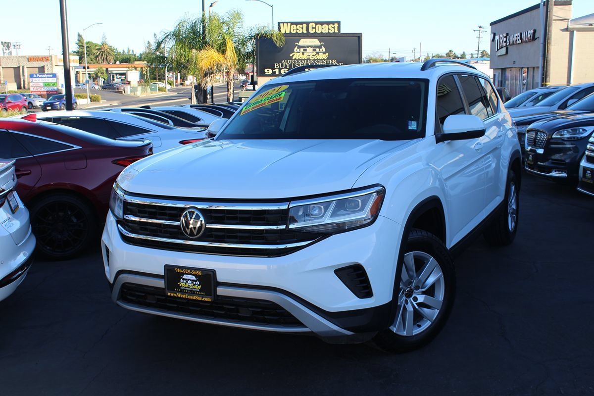 Used 2021 Volkswagen Atlas S AWD/4WD image 2