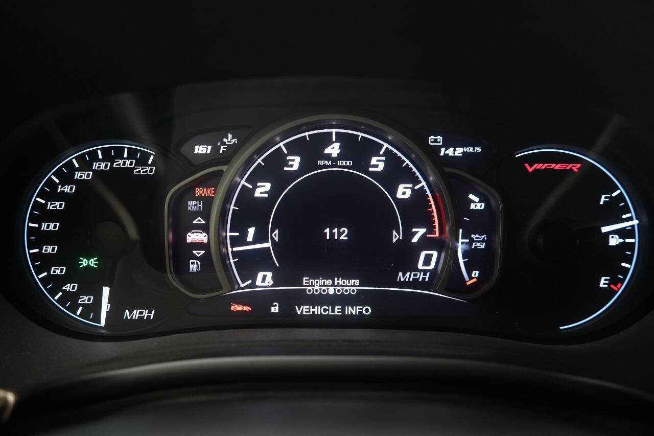 Used 2017 Dodge Viper GTC w/ ACR Package RWD image 73