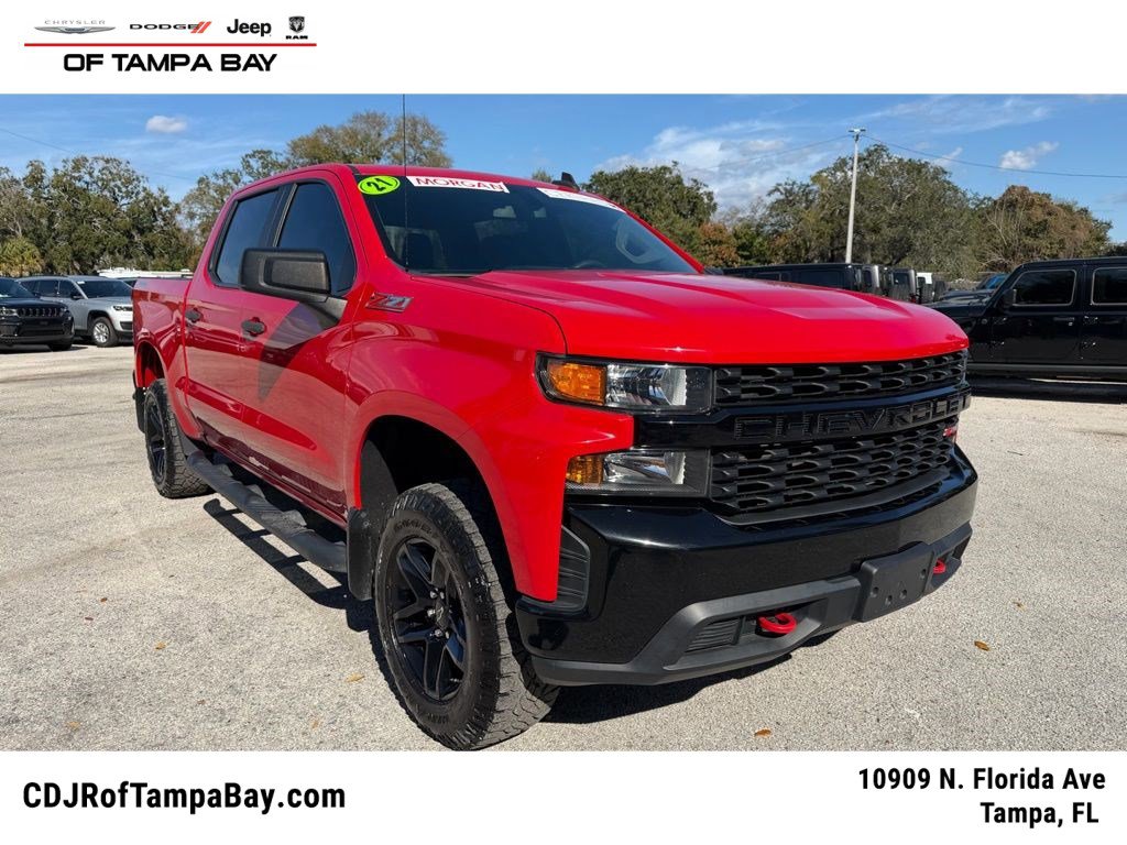 Used 2021 Chevrolet Silverado 1500 Custom Trail Boss