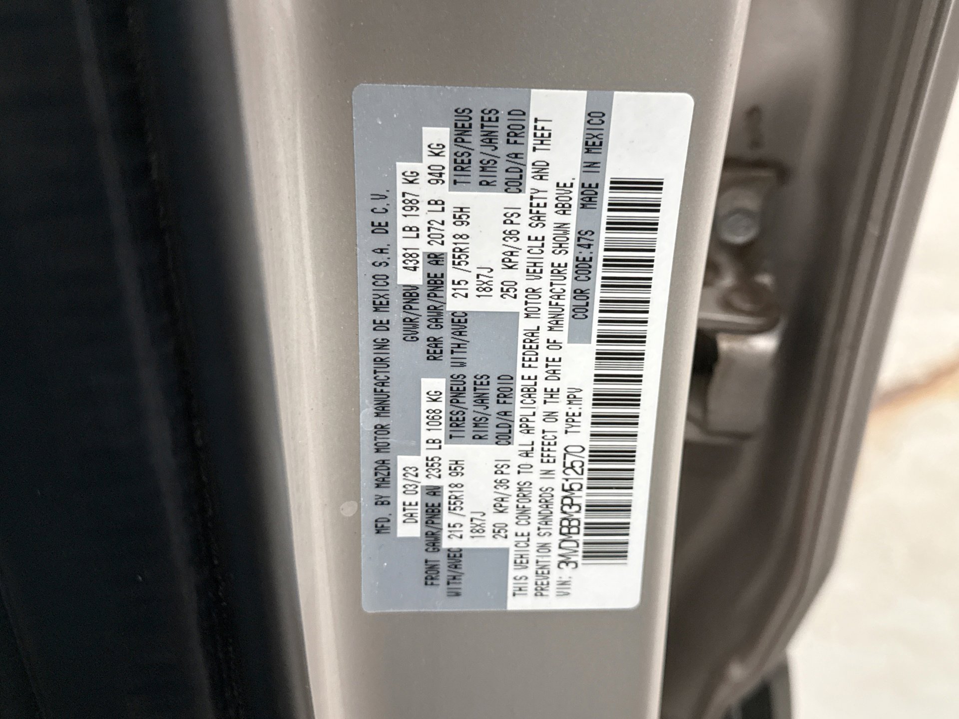 Used 2023 MAZDA CX-30 AWD 2.5 S w/ Select Package image 12