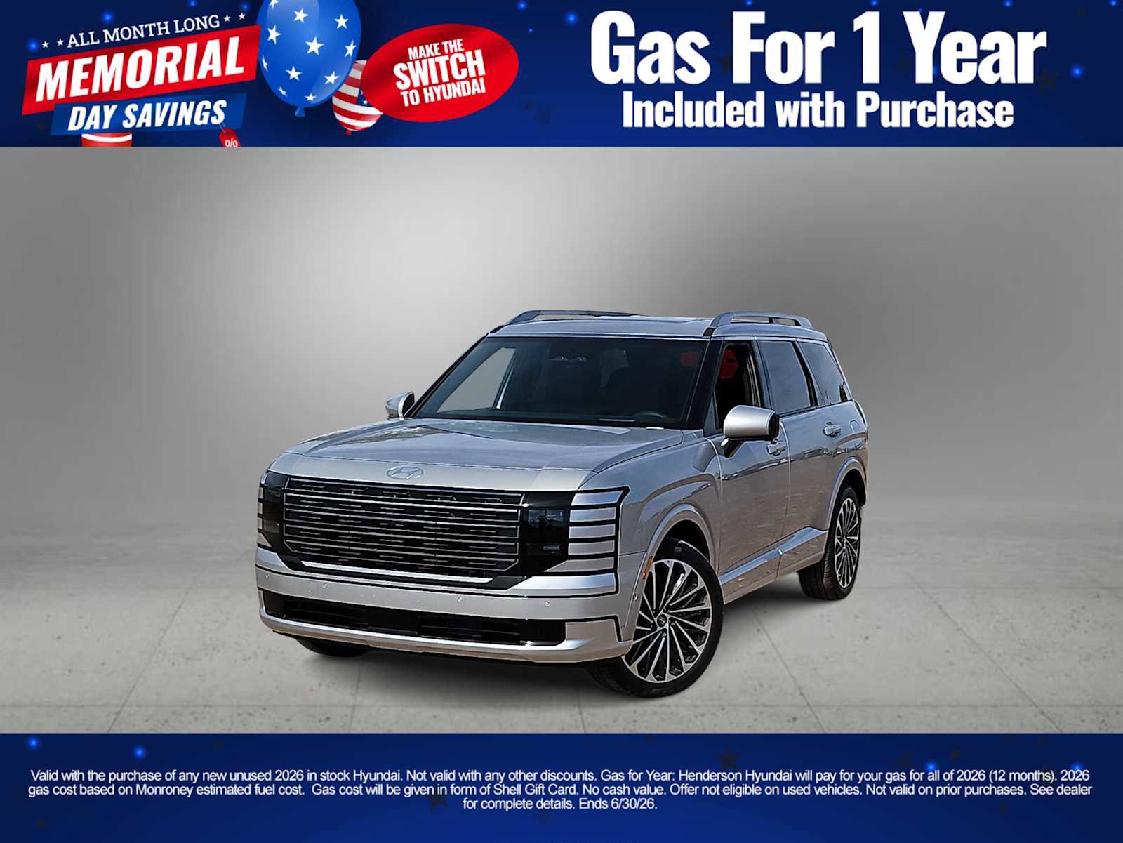 New 2026 Hyundai Palisade Calligraphy
