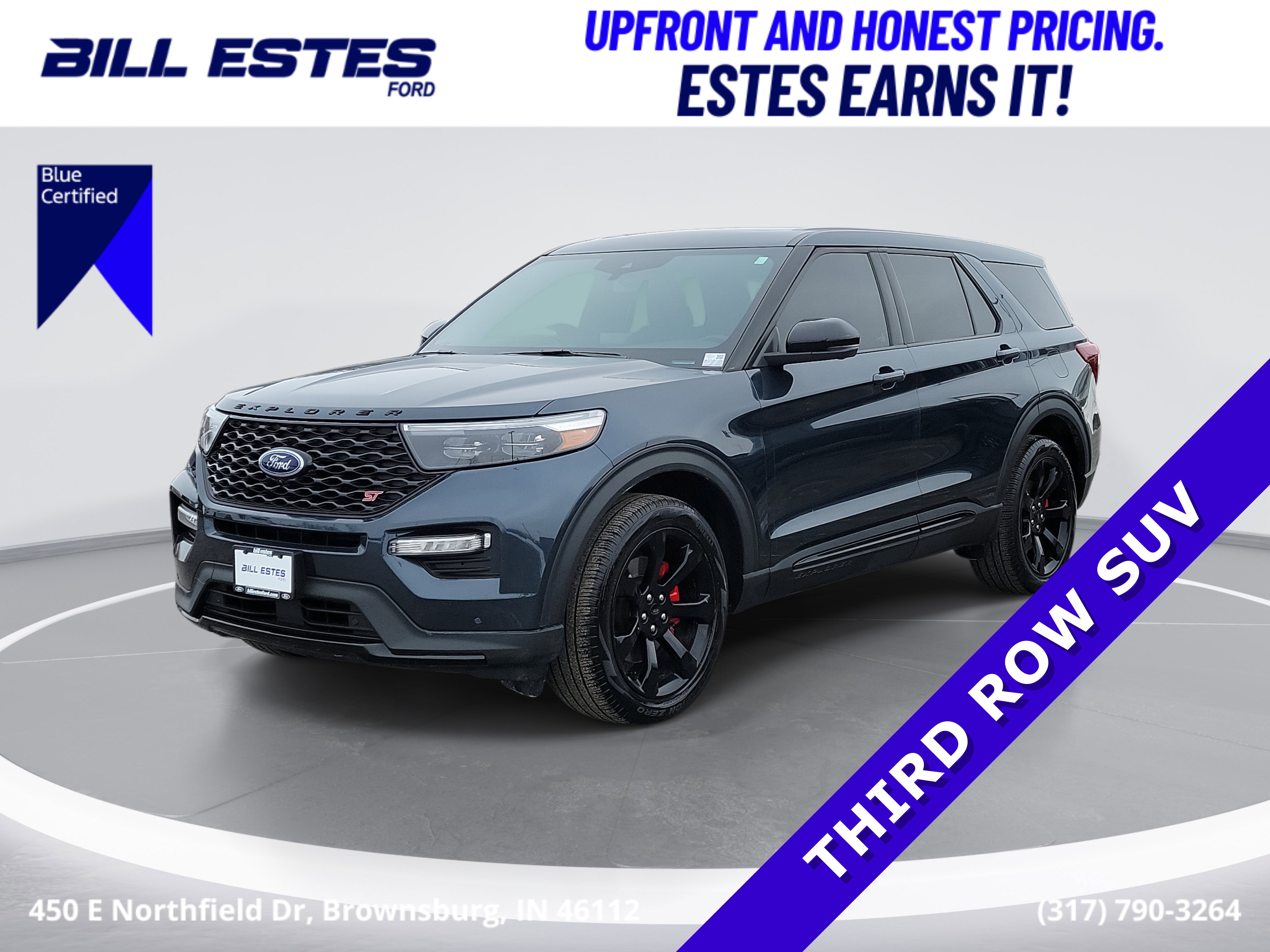 Certified 2022 Ford Explorer ST w/ Equipment Group 401A 360° Tour