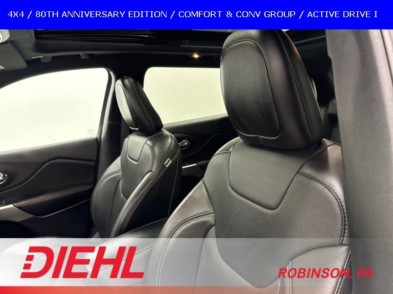 Certified 2021 Jeep Cherokee Latitude Lux 80th Anniv w/ Quick Order Package 26U 80TH image 19