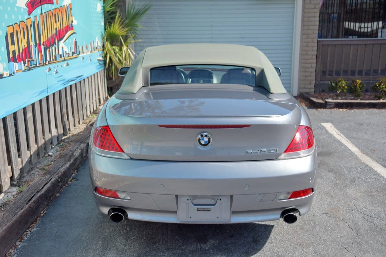 Used 2005 BMW 645Ci Convertible RWD image 24