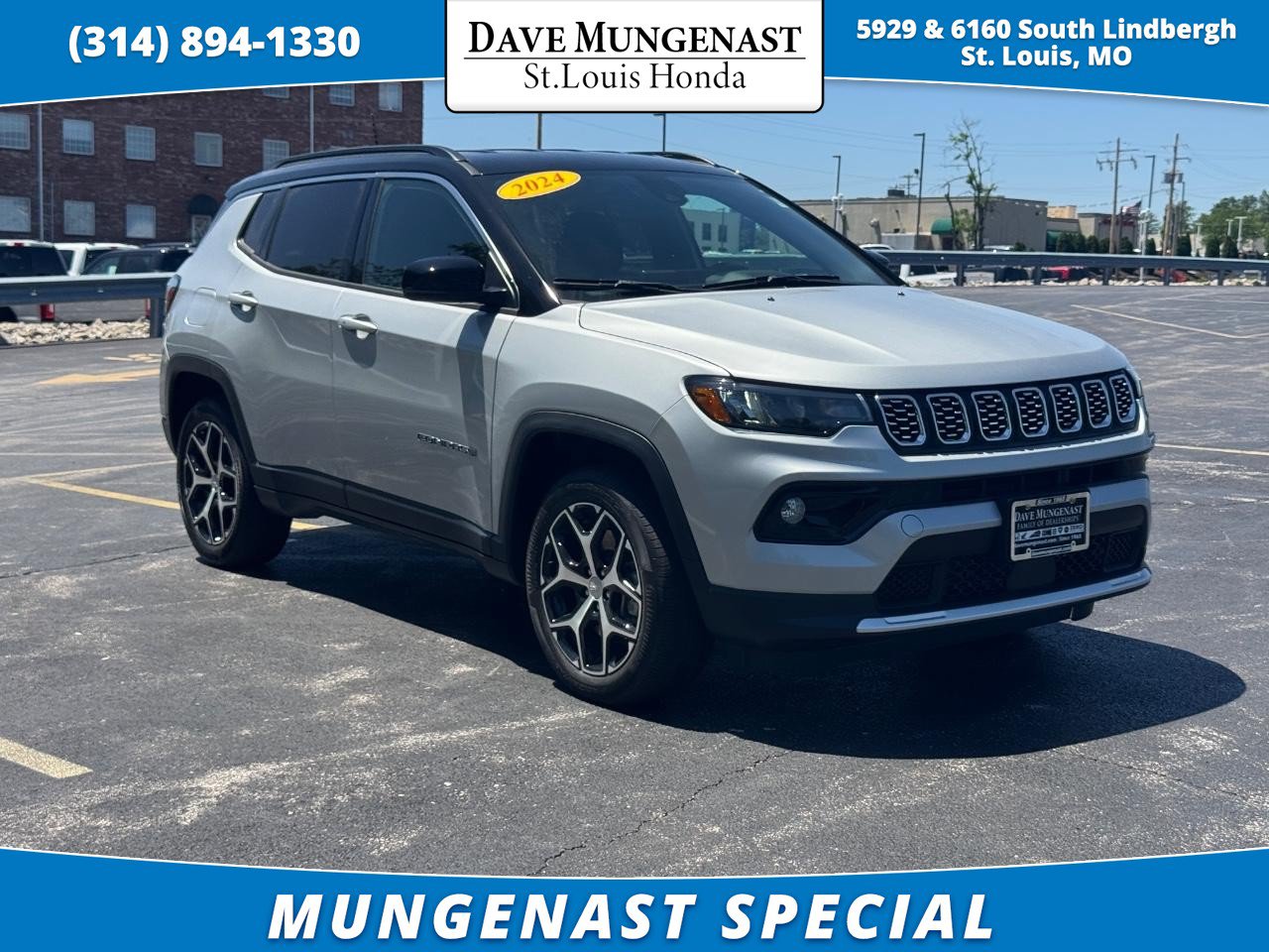 Used 2024 Jeep Compass Limited AWD/4WD image 1