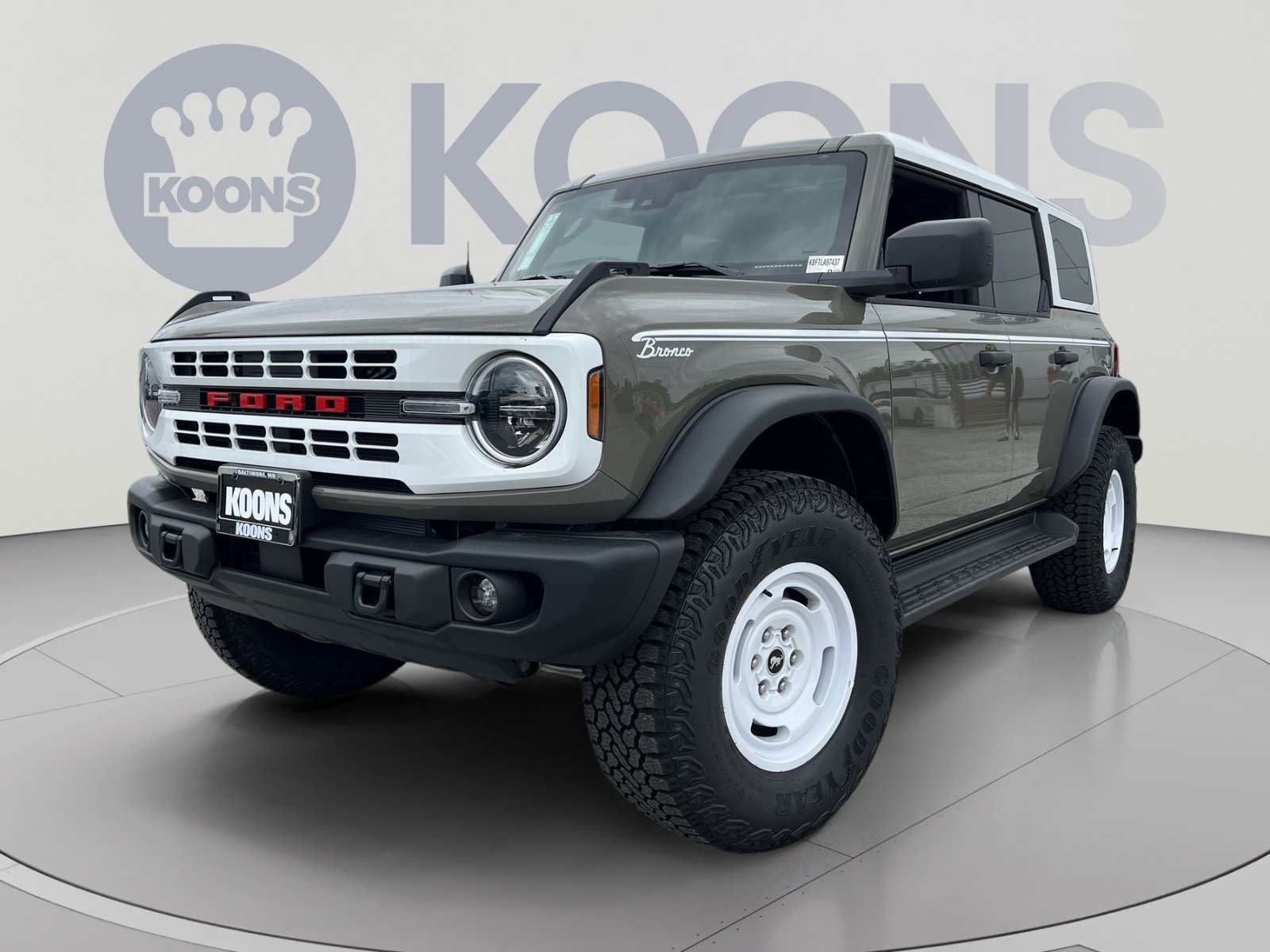 New 2026 Ford Bronco Heritage Edition
