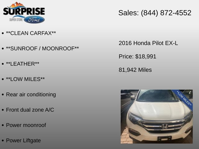 Used 2016 Honda Pilot EX-L image 6