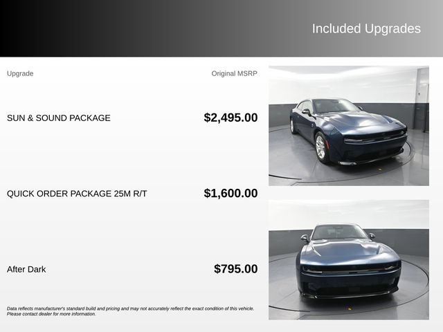 Used 2025 Dodge Charger Daytona R/T w/ Sun & Sound Package AWD/4WD image 4