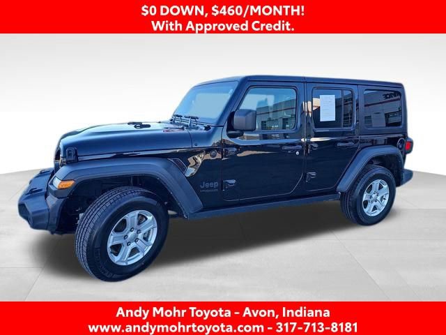 Used 2022 Jeep Wrangler Unlimited Sport image 4