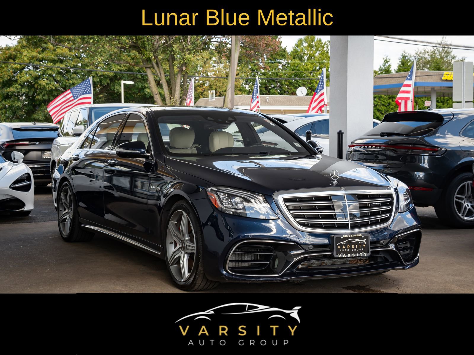 Used 2020 Mercedes-Benz S 63 AMG 4MATIC Sedan image 3