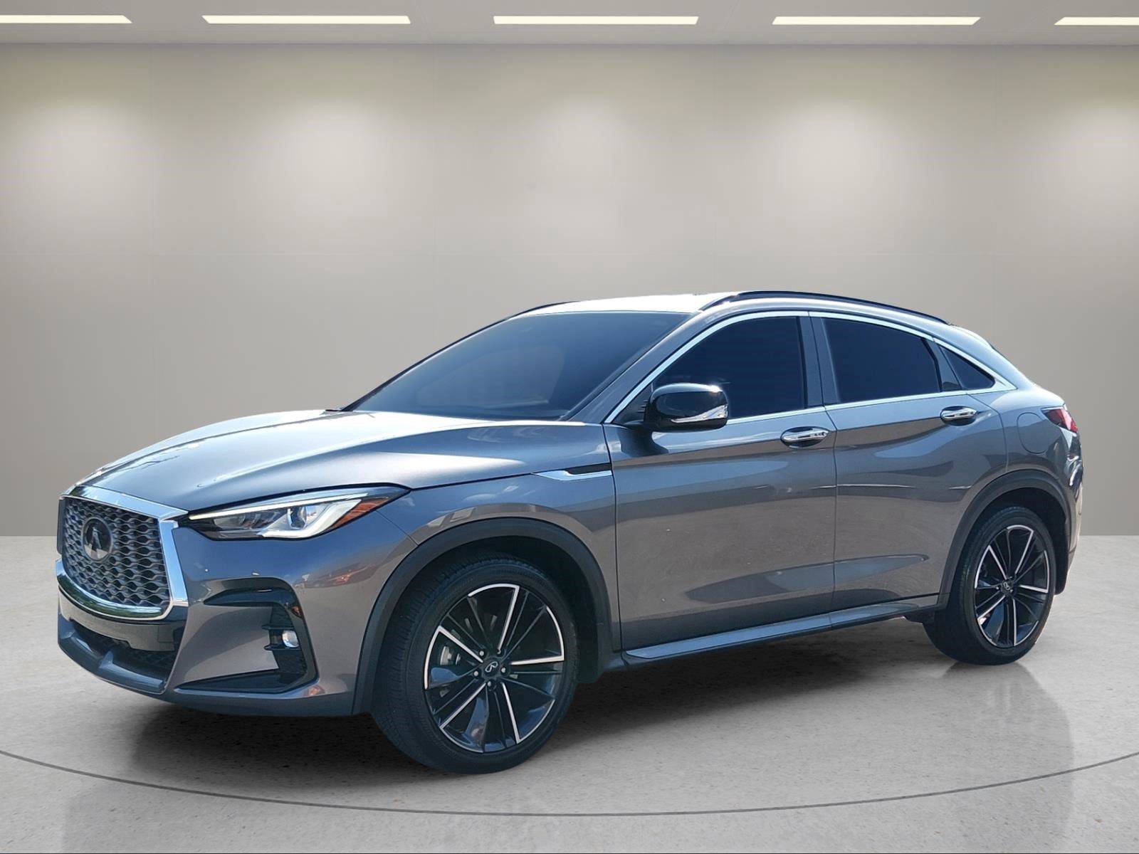 Used 2023 INFINITI QX55 Luxe w/ Cargo Package AWD/4WD video 1
