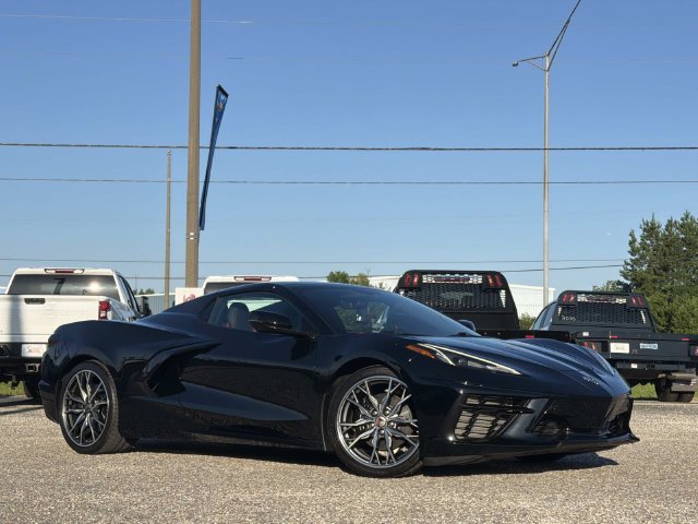 Used 2023 Chevrolet Corvette Stingray Preferred Conv w/ Chrome Exterior Badge Package RWD image 2