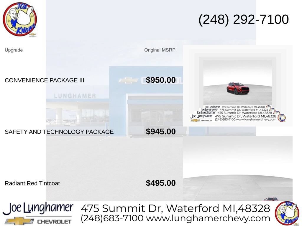 New 2026 Chevrolet Equinox RS w/ Convenience Package III AWD/4WD image 6