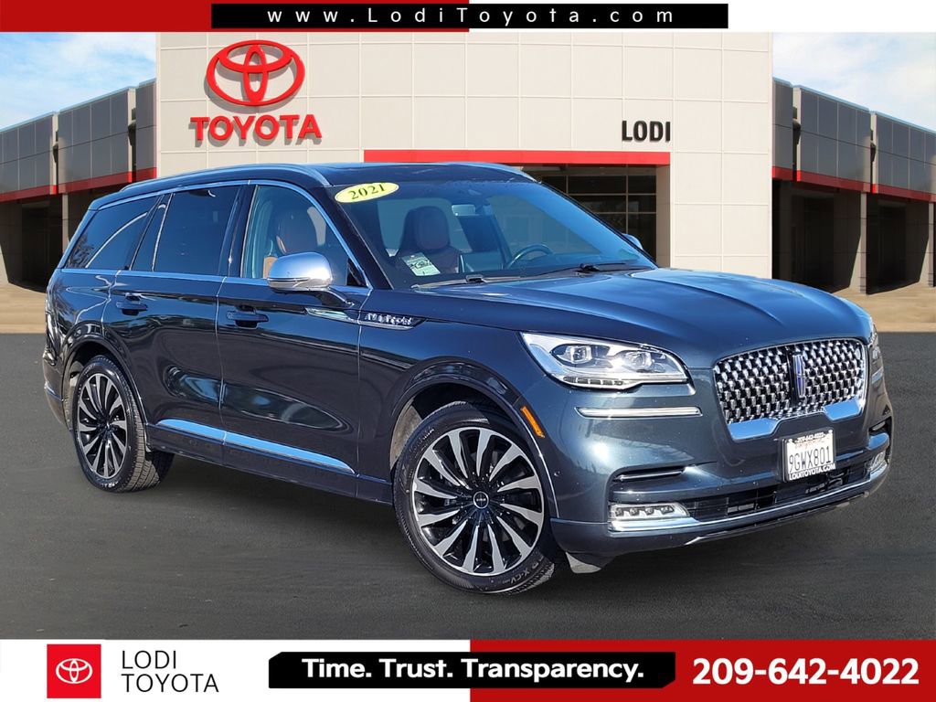 Used 2021 Lincoln Aviator Black Label Grand Touring w/ Class IV Trailer Tow Package AWD/4WD image 1