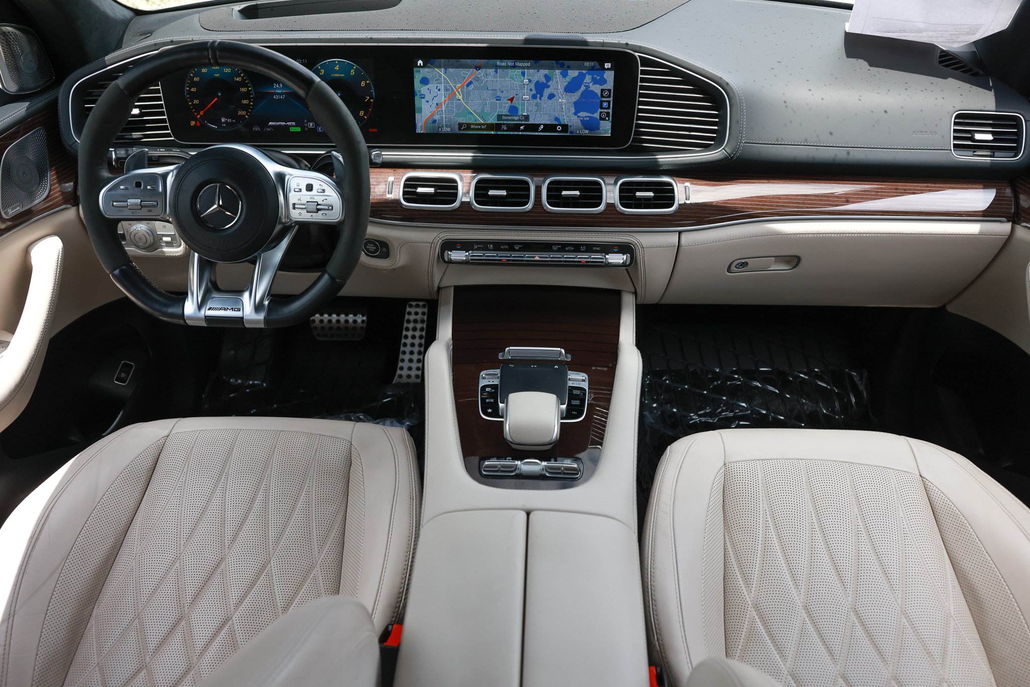 Used 2021 Mercedes-Benz GLS 63 AMG 4MATIC image 2