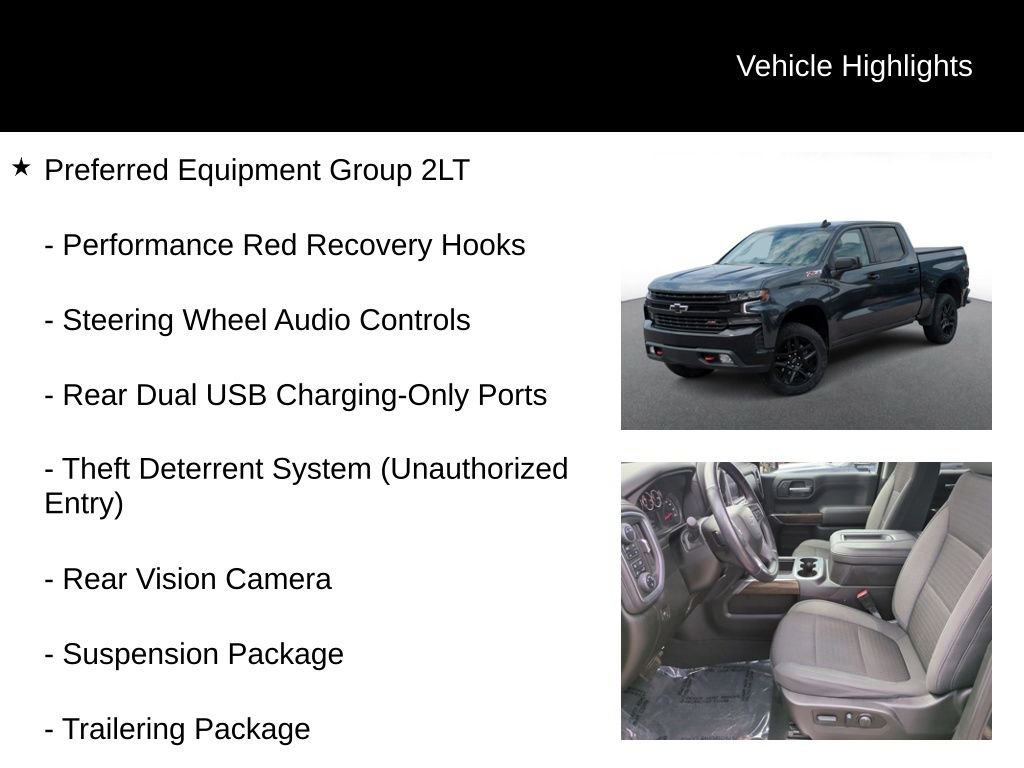Used 2022 Chevrolet Silverado 1500 LT Trail Boss w/ Bed Protection Package image 32
