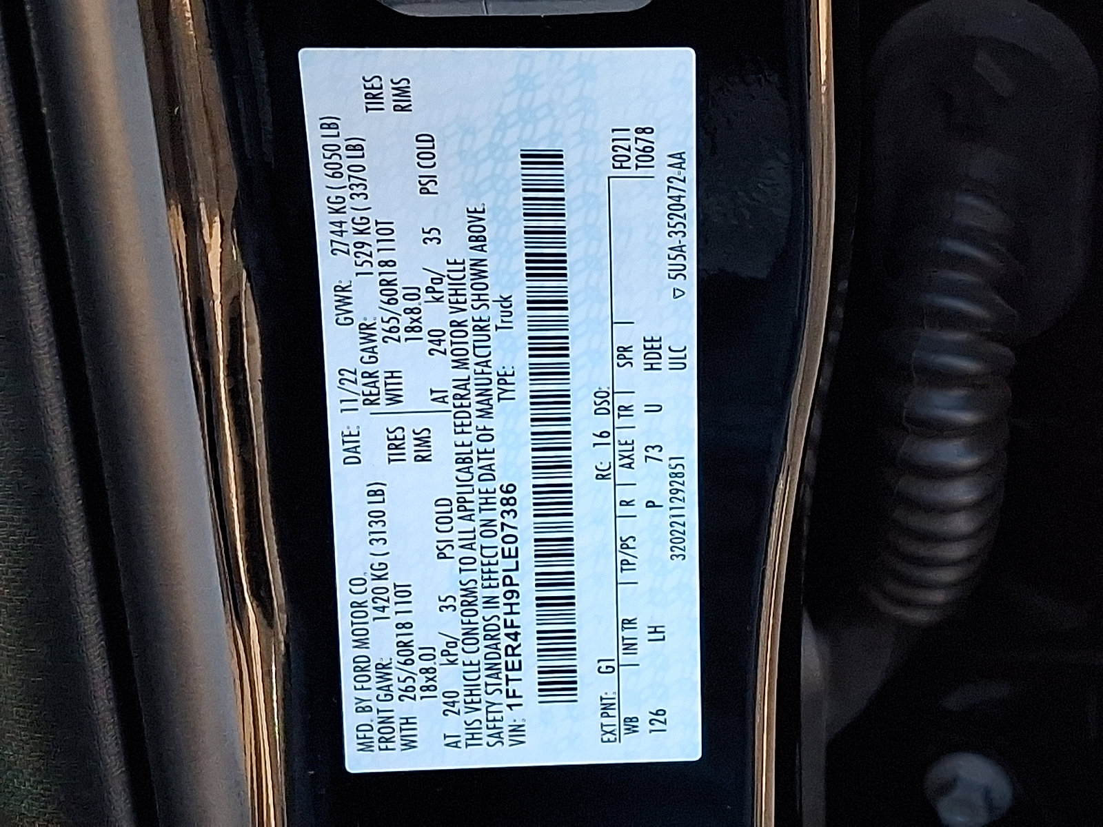 Certified 2023 Ford Ranger XLT w/ Equipment Group 302A High image 29