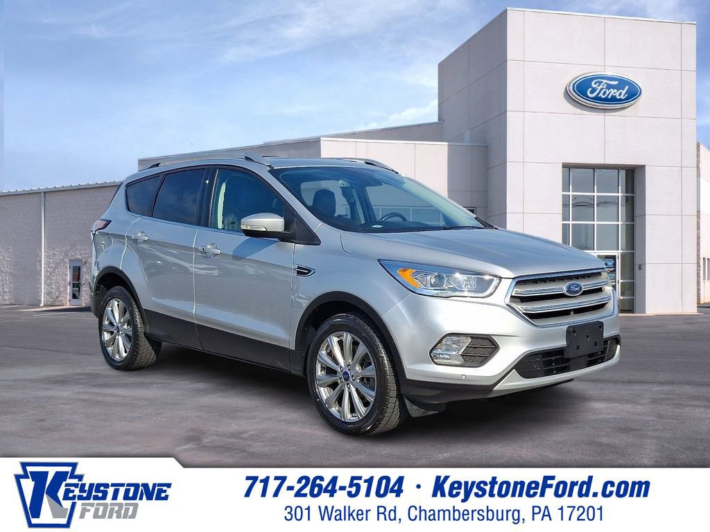 Certified 2018 Ford Escape Titanium w/ Ford Safe & Smart Package