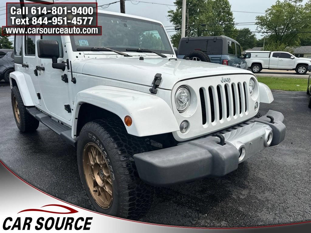 Used 2017 Jeep Wrangler Unlimited Sahara w/ Connectivity Group AWD/4WD image 12