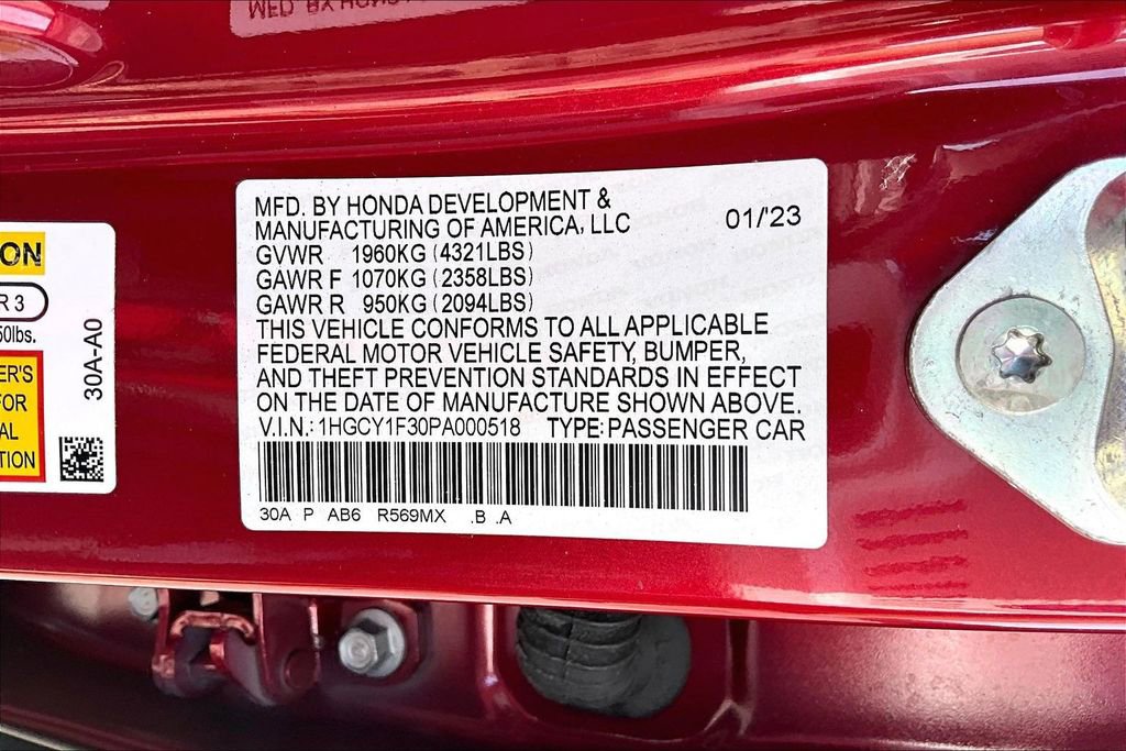 Used 2023 Honda Accord EX image 19