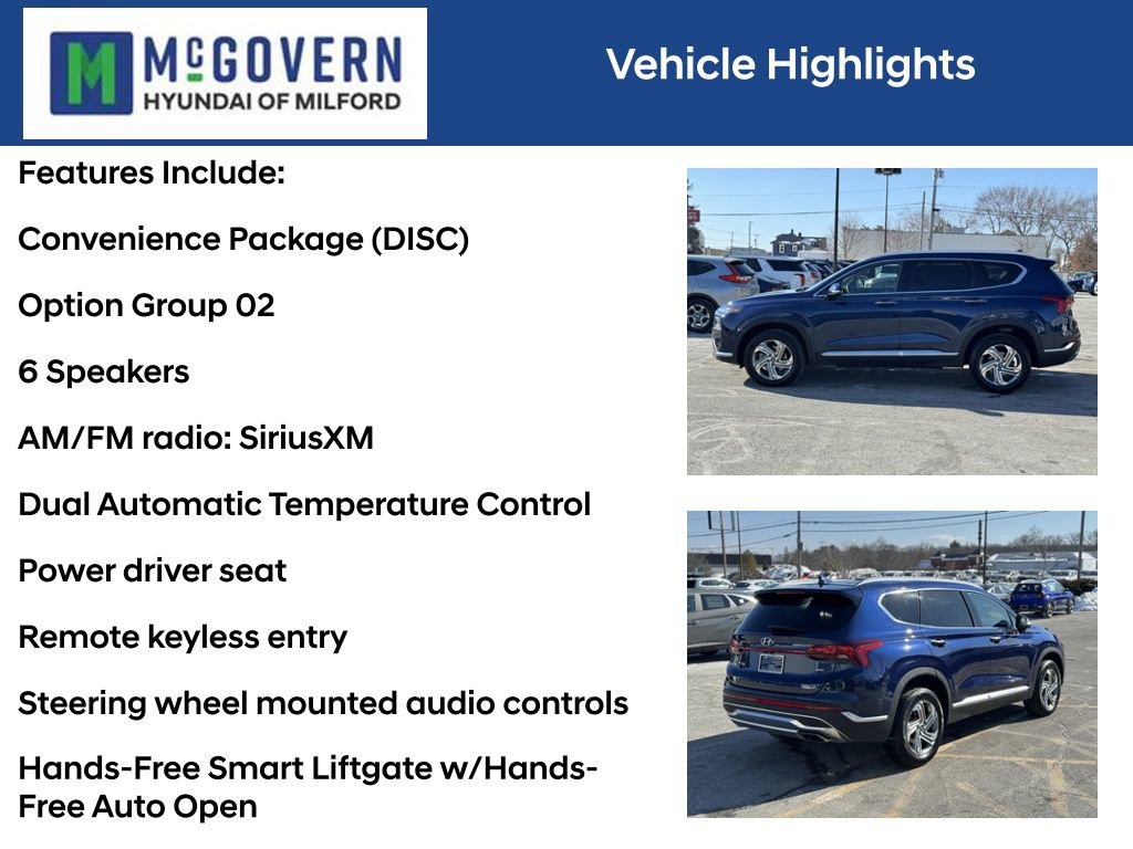 Used 2022 Hyundai Santa Fe SEL w/ Convenience Package image 4