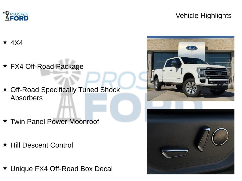 Used 2022 Ford F250 Platinum w/ FX4 Off-Road Package image 5