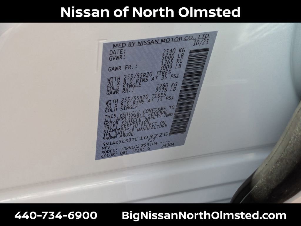 New 2026 Nissan Murano SL image 20