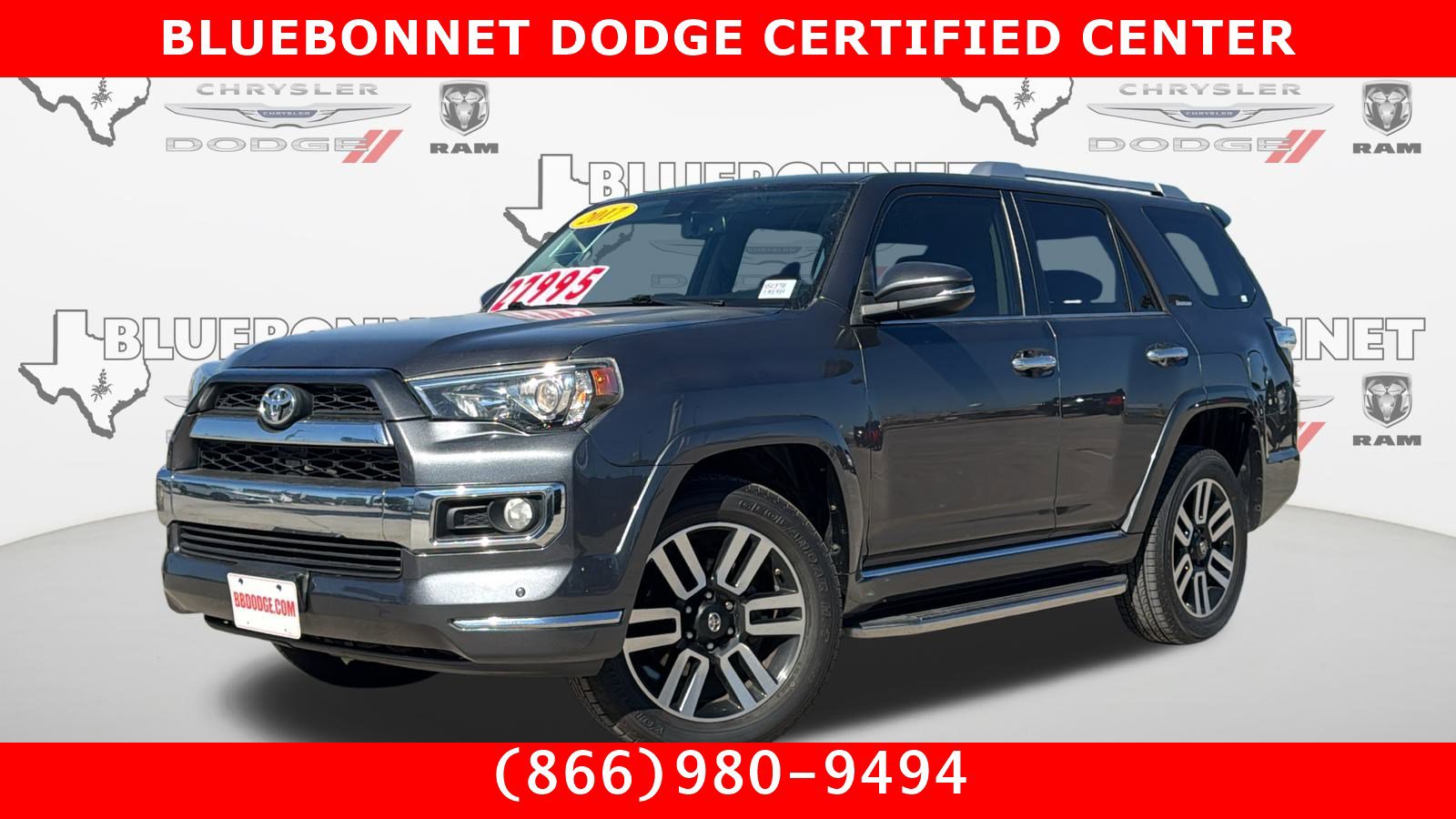 Used 2017 Toyota 4Runner 4WD