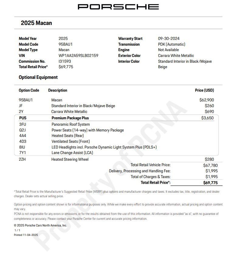 Used 2025 Porsche Macan image 6