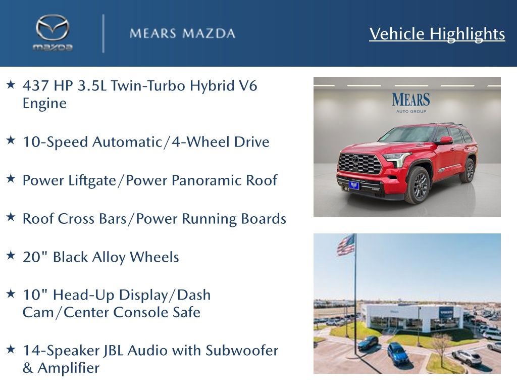 Used 2026 Toyota Sequoia Platinum image 2