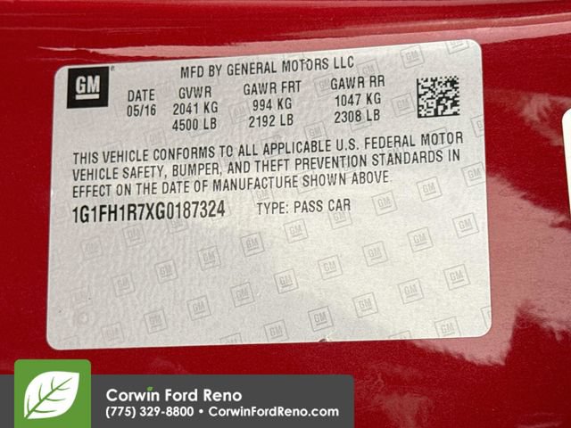 Used 2016 Chevrolet Camaro SS RWD image 30