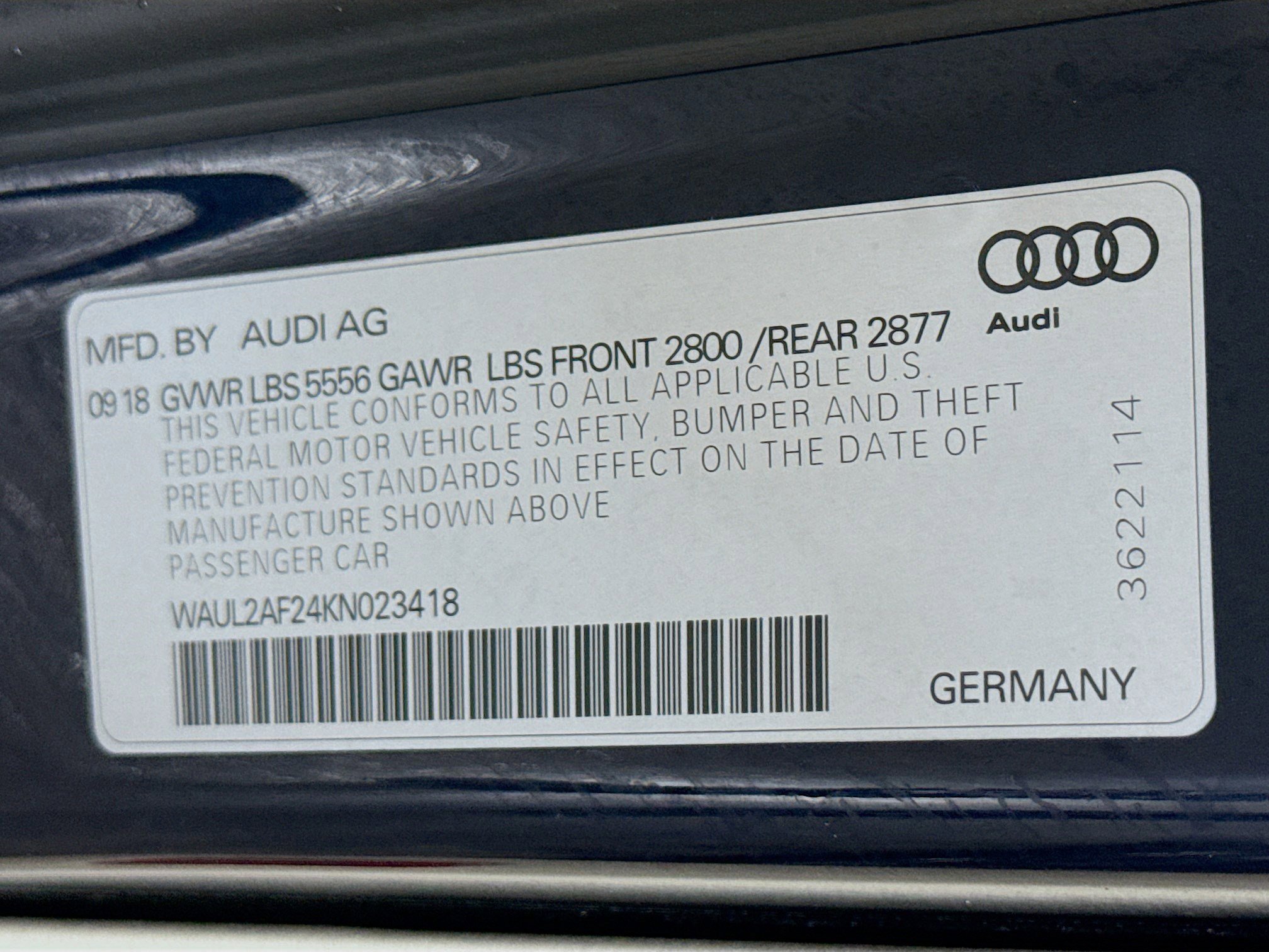 Used 2019 Audi A6 3.0T Premium Plus w/ Premium Plus Package image 40