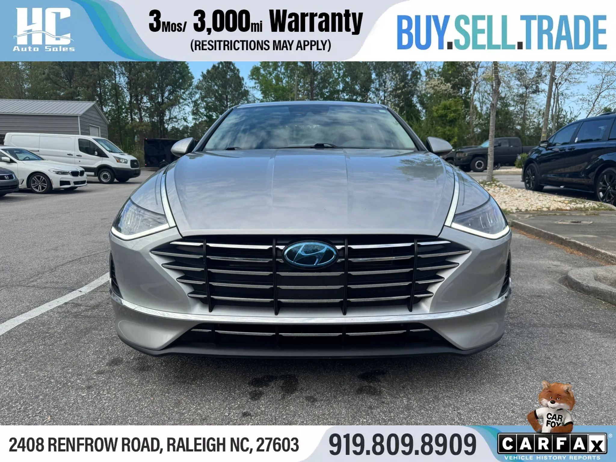 Used 2020 Hyundai Sonata SE w/ Cargo Package image 8
