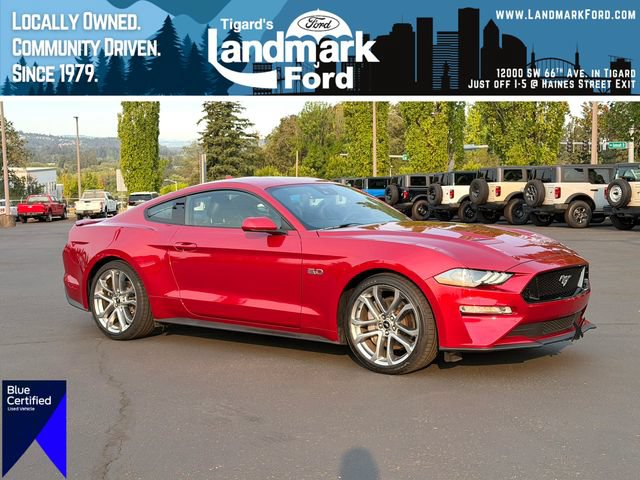 Certified 2022 Ford Mustang GT Premium w/ Ford Safe & Smart Package RWD video 1