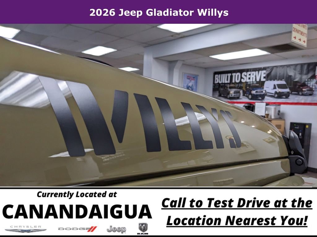 New 2026 Jeep Gladiator Willys image 23