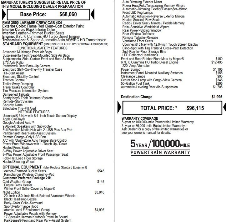 Used 2023 RAM 3500 Laramie image 2