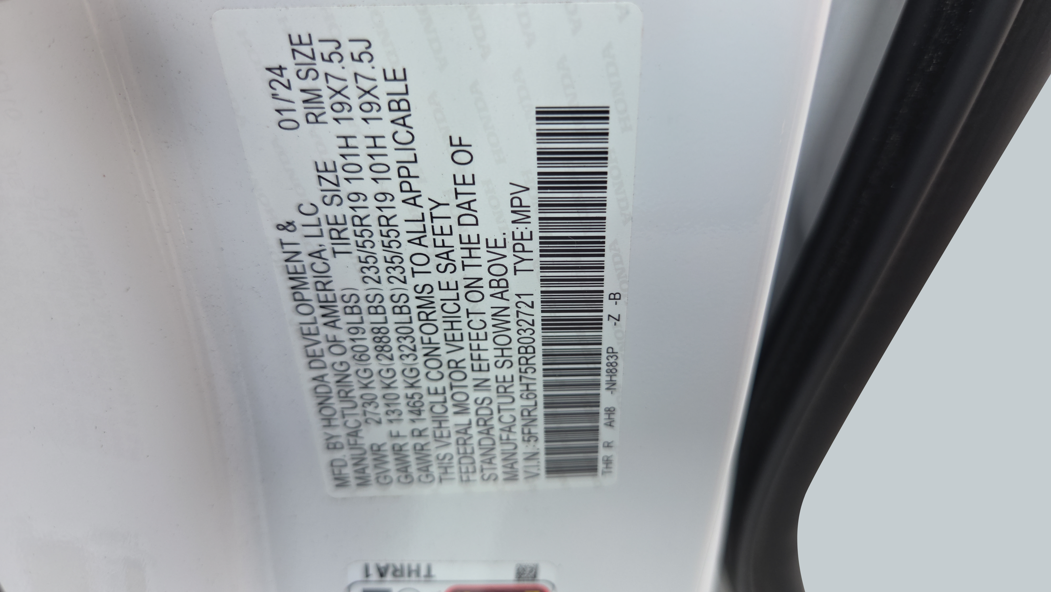 Certified 2024 Honda Odyssey Sport image 19