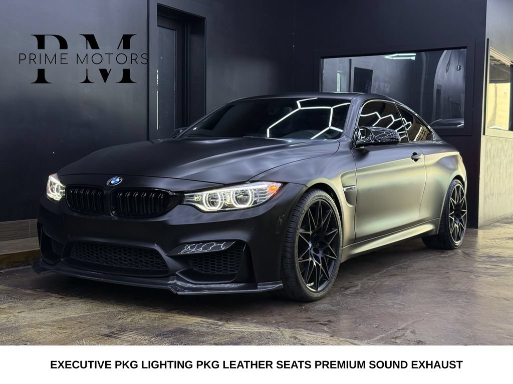Used 2015 BMW M4 Coupe w/ Executive Package RWD image 1