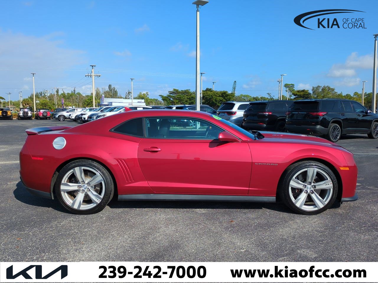 Used 2013 Chevrolet Camaro ZL1 w/ Gray Stripe Package image 4